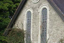 Windows of Coolcarrigan Church